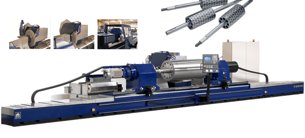 AMC-SCHOU Cylindrical Grinding Machines for Steel Roller